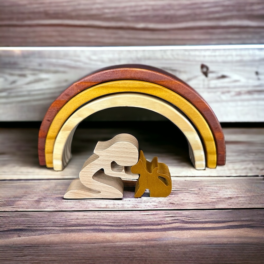 Cat memorial rainbow